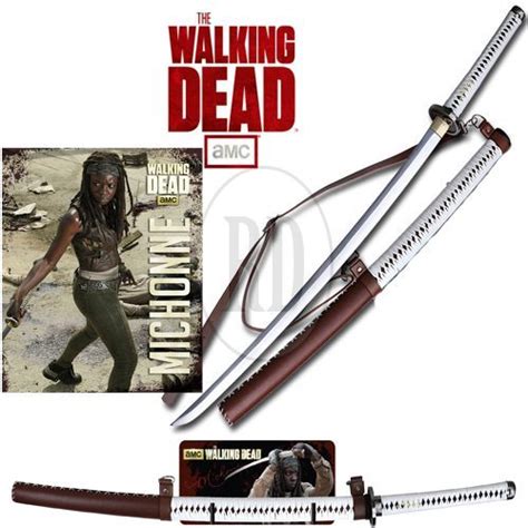 The Walking Dead Michonne Deluxe Katana Combo Replica Dungeon