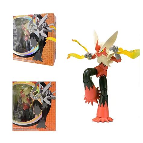 Shf Pok Mon Blaziken Sh Figuarts Pokemon Mega Action Figure Model Toys