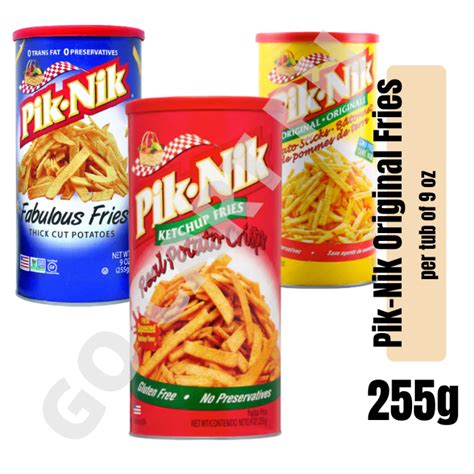 Piknik Picnic Shoestring Fries Piknik Potato Strings Original