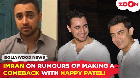 Imran Khan Opens Up About The Rumours Of Making A Comeback With Aamir Khan And Vir Das Happy