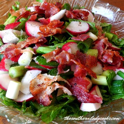 Recipe For Old Fashioned Wilted Lettuce Salad