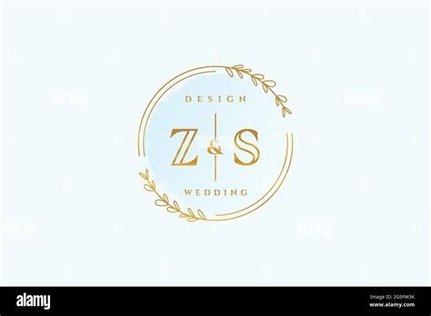 Zs Beauty Monogram And Elegant Logo Design Handwriting Logo Of Initial