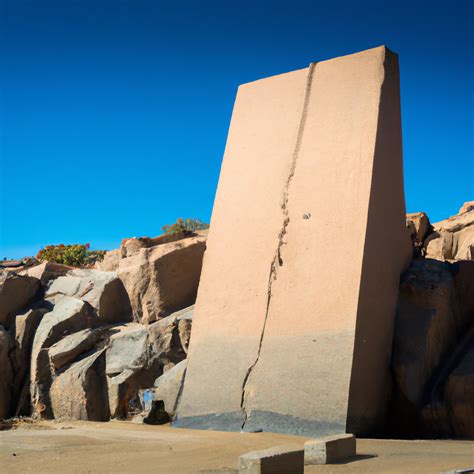 Unfinished Obelisk In Aswan In Egypt Overview Prominent Features