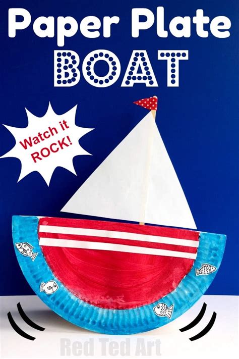 20 Boat Craft Ideas for Kids of all Ages - Red Ted Art - Easy Kids Crafts