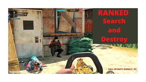 Search And Destroy Ranked Call Of Duty Mobile Youtube