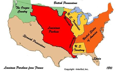 Louisiana Treaty | History, Oregon country, Historical maps