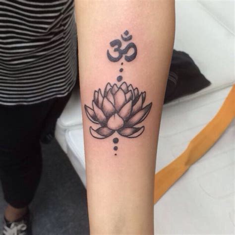 Lotus Flower Om Symbol Tattoo Meaning Best Flower Site