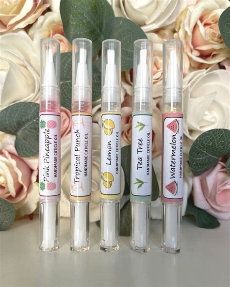 Cuticle Oil Pen For Natural Nails Cuticle Oil Pen 3ml Oil Etsy Uk