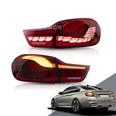 Gts Style Rear Fog Brake Taillight Assembly For Bmw Series F F