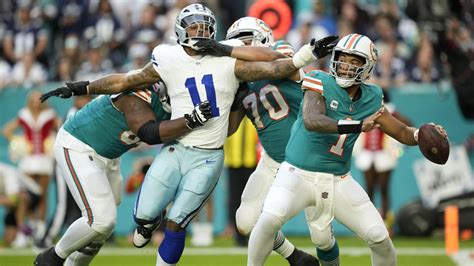 Tua, Dolphins escape with field goal over Cowboys