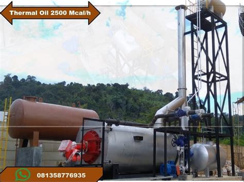 JUAL THERMAL OIL 2500 MCAL JAM PT Indira Mitra Boiler