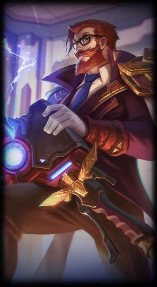 Battle Professor Graves League Of Legends Skin Lol Skin