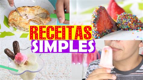 Receitas Para Crian A Fazer Sozinha F Cil R Pido E Gostoso P Youtube