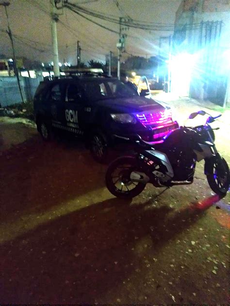 Gcm Localiza Motocicleta Roubada No Tabo O Guarulhos Hoje