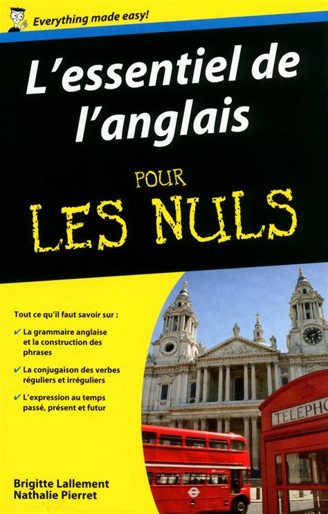 Amazon Fr L Essentiel De L Anglais Pour Les Nuls Lallement