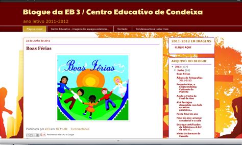 Mosaico Blogue Da Eb N De Condeixa