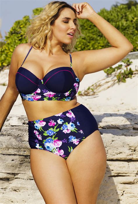 Swim Sexy Jardin Plus Size Bikini Plus Size Swimwear