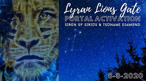 Lyran Lion S Gate Portal Activation YouTube