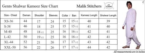 Kameez Measurement Chart Cheap Sale Bellvalefarms