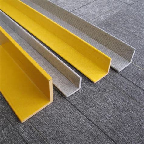 L Shape Fiberglass FRP Leg Angle Profile For Structural Components