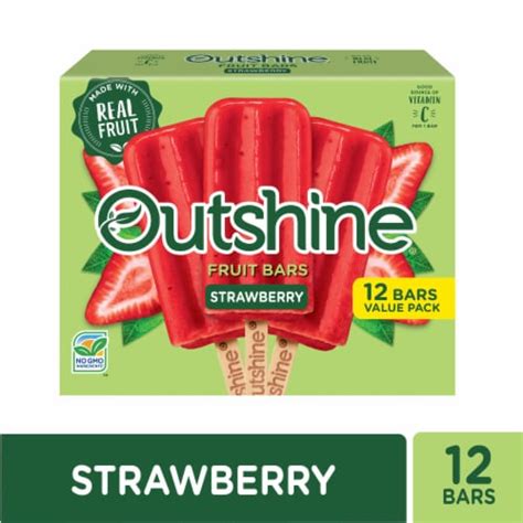 Outshine® Strawberry Fruit Bars 12 Ct Fred Meyer