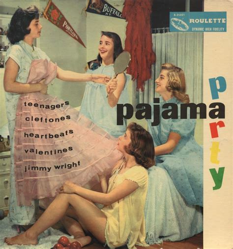 The50s 1958 Pajama Party Pajama Party Vintage Blog Pajamas