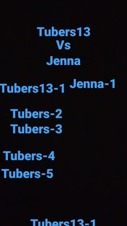 Tubers Vs Jenna Who Will Wins Youtube