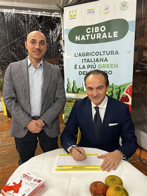 No Al Cibo Sintetico Anche Il Presidente Cirio Firma La Petizione Di