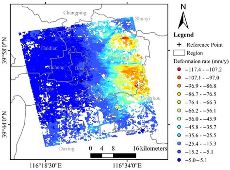 Deformation Rate Derived From Ps Insar Of Terrasar X Stripmap Images