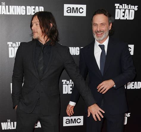 Norman Reedus And Andrew Lincoln Hold Hands Melt Hearts At The Walking