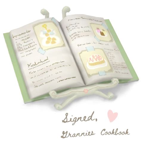 Grannies Cookbook (BASIC) - The Sims 4 Mods