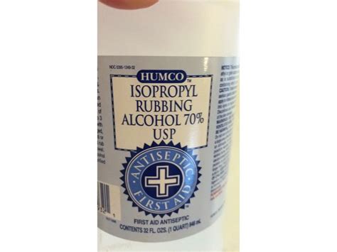 Isopropyl Rubbing Alcohol 70 Usp Ingredients And Reviews