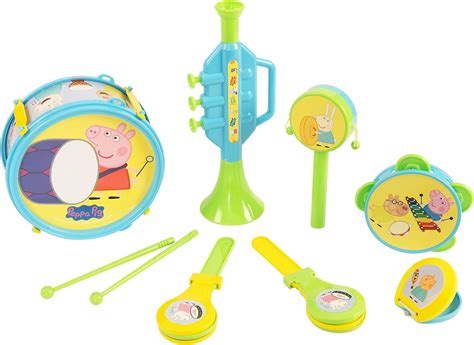 Peppas Musical Band Set Peppa Pig Roleplay Includes Drum Trumpet