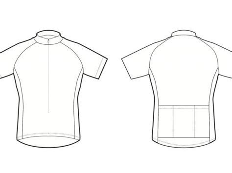 Bike Jersey Design Template Cycling Jersey Design Template Illustrator ...