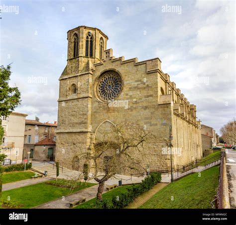 St. Michael's Cathedral of Carcassonne - France Stock Photo - Alamy