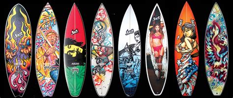 Surfboard Art - ...Lost Surfboards by Mayhem