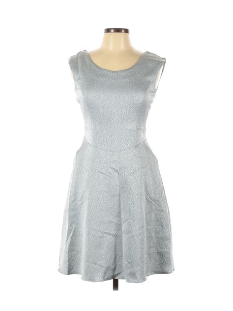 Reiss Solid Gray Casual Dress Size 8 84 Off Thredup