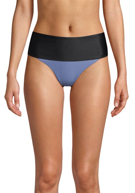 Mid Waist Bikini Brief Clean Blue CASALL