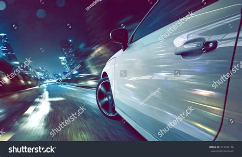 155,364 Car driving at night Images, Stock Photos & Vectors | Shutterstock