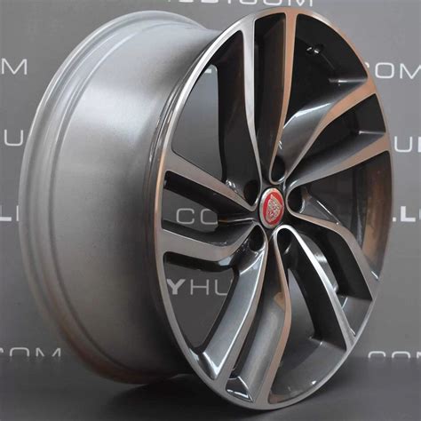 Genuine Jaguar Xf Labyrinth Grey Cut 20 Inch Alloy Wheels Set X4 8