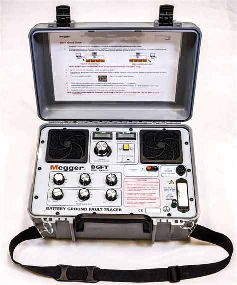 Megger Battery Ground Fault Tracer Bgft Jm Test Systems