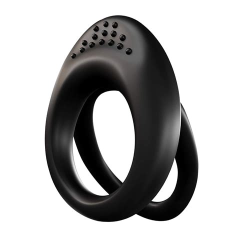 Ultra Soft Silicone Lock Ring For Men Double Rings Cock Rings Dual