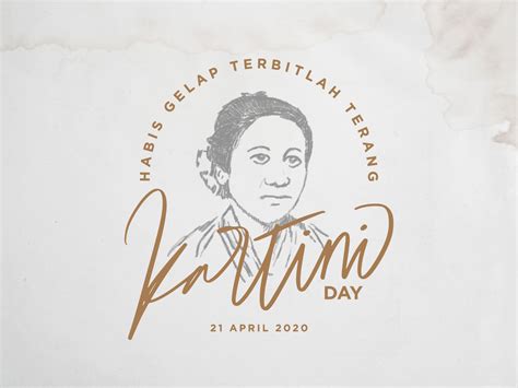 Happy kartini day by K gold on Dribbble