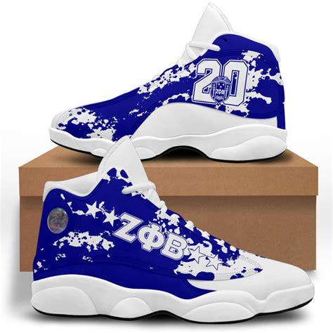 Camouflage Zeta Phi Beta Sneakers Air Jordan 13 Shoes Teehall