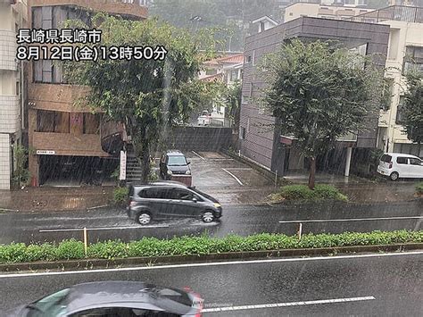 東海や九州で局地的に激しい雨 道路冠水や落雷などに警戒 ライブドアニュース