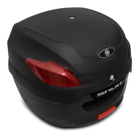 Baú Moto 41 Litros Shutt Modelo Universal Preto Bagageiro