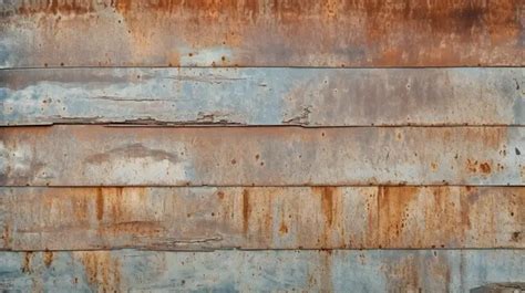 Weathered Rusty Zinc Sheets Creating A Textured Background Metal Sheet