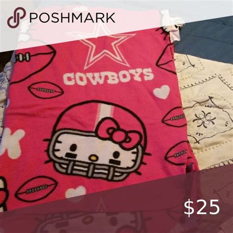 Pink Hello Kitty Dallas Cowboys Blanket | Pink hello kitty, Dallas cowboys blanket, Hello kitty