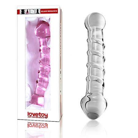 Plug Anal De Vidro Glass Romance Lovetoy Sexy Import