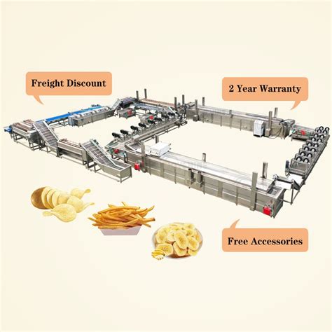 Fully Automatic Potato Chips Production Line